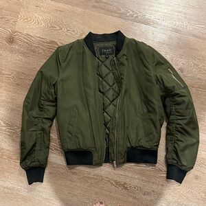 INSO Women's Olive Bomber Jacket